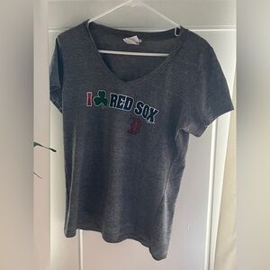 Boston Red Sox Gray T-Shirt Size L